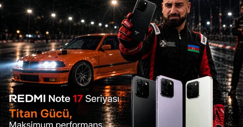 REDMI Note 17 Pro Max 5G yarış trekində Hərəkətdə Titan gücü