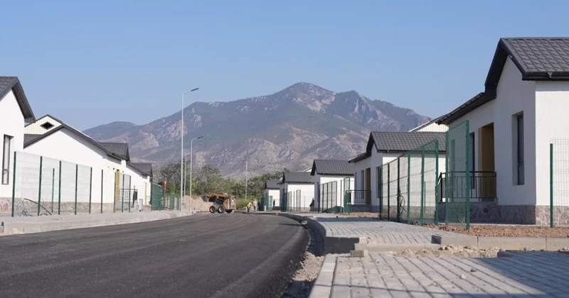 Zəngilan rayonunda daha bir kənd inşa edilir FOTO