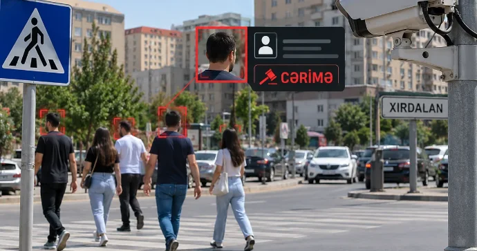 Piyadalara üztanıma vasitəsilə cərimə yazılır? RƏSMİ AÇIQLAMA VİDEO