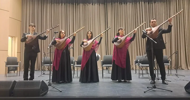 Xankəndidə müəllim və tələbələrin birgə konserti olub