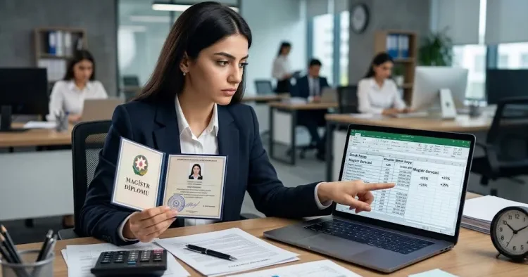 Magistr diplomu əməkhaqqına təsir etməlidir? AÇIQLAMA