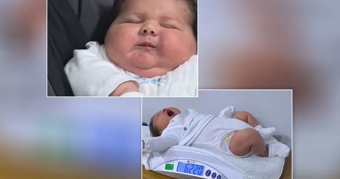 Türkiyədə ən nəhəng uşaq doğuldu