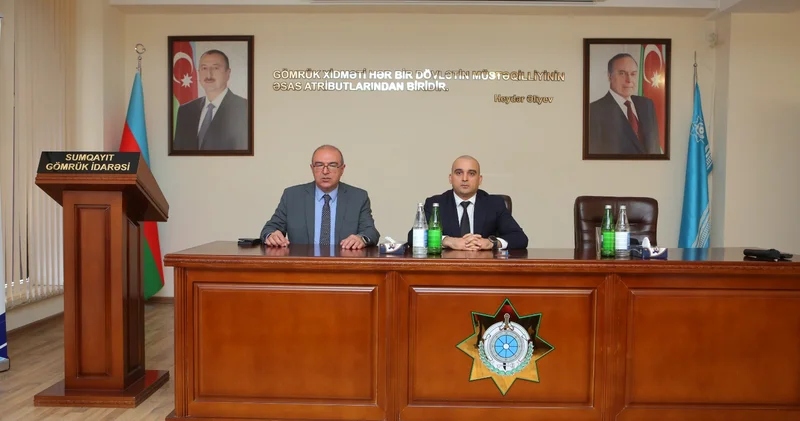 Sumqayıt Gömrük İdarəsində tədbir və qanvermə aksiyası keçirilib FOTOLAR