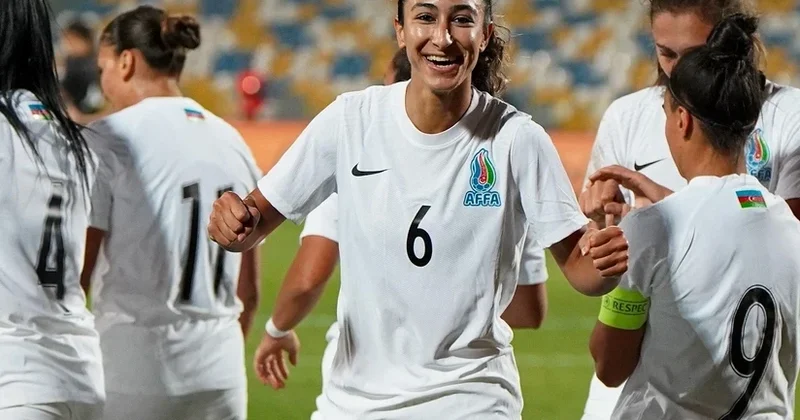 Qadın futbol millimiz Qazaxıstanı məğlub edib