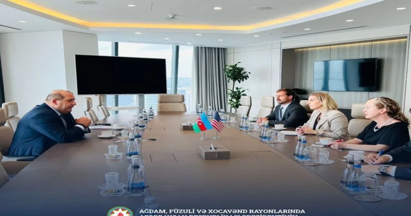 ABŞ ın müvəqqəti işlər vəkili ilə azad edilmiş ərazilərdə əməkdaşlıq imkanları müzakirə olunub