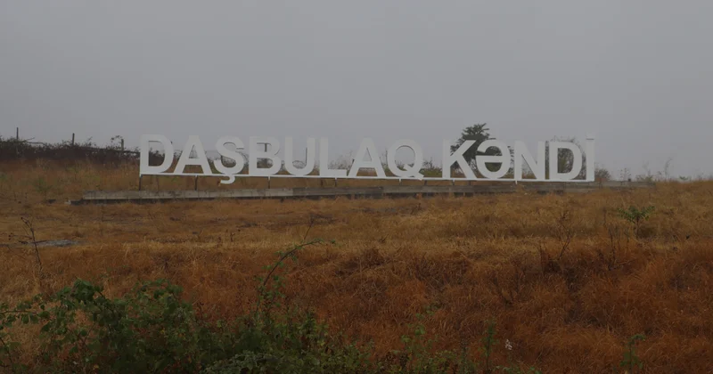 Xocalının Daşbulaq kəndinə 8 ailə yola SALINDI