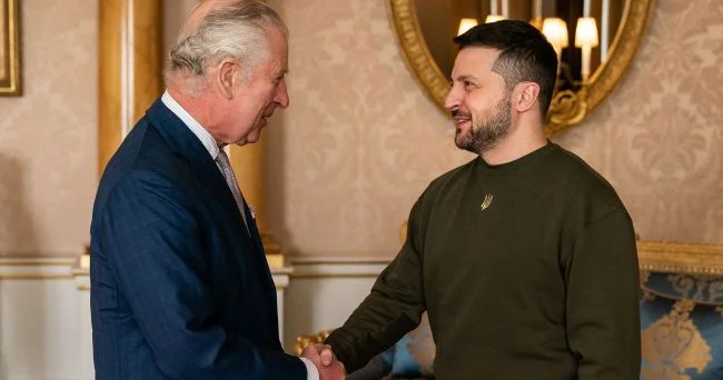 Зеленский встретился с королем Великобритании Minval Politika