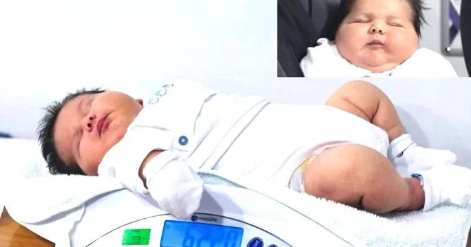 Türkiyənin ən böyük körpəsi: 6 kilo 150 qram çəkidə dünyaya gəldi
