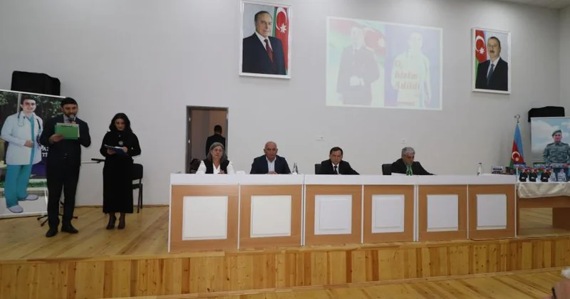 Zəfər Gününün yaxınlaşması yolunda beş şəhid vermiş liseydə yaddaqalan tədbir