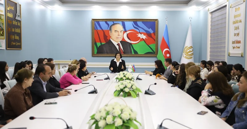 GDU da “AMEA nın 80 illik yubileyi”nə həsr olunan dəyirmi masa keçirilib FOTOLAR