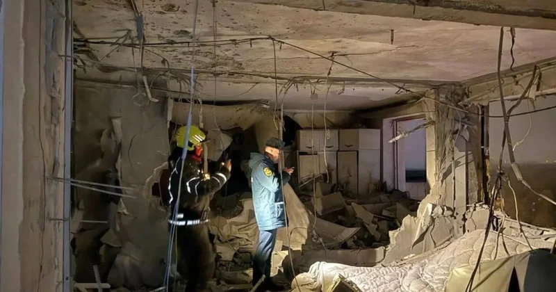 Rusiyada PUA mənzilə girərək partlayıb, 5 nəfər yaralanıb