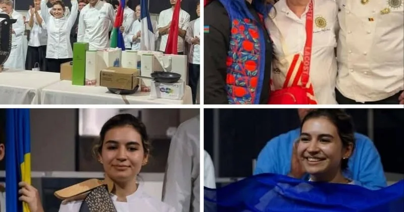 Azərbaycanlı aşpaz dünya kulinariya çempionatında ilk üçlükdə yer aldı
