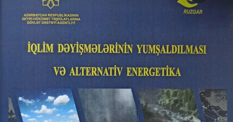 İqlim dəyişmələri ilə bağlı maarifləndirici kitabça nəşr edilib
