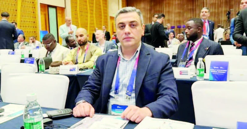 Taekvando rəsmilərinin Uşi toplantısı