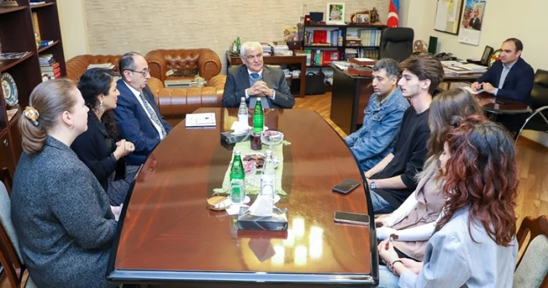 ADU da beynəlxalq layihəyə seçilən tələbələrlə görüş olub
