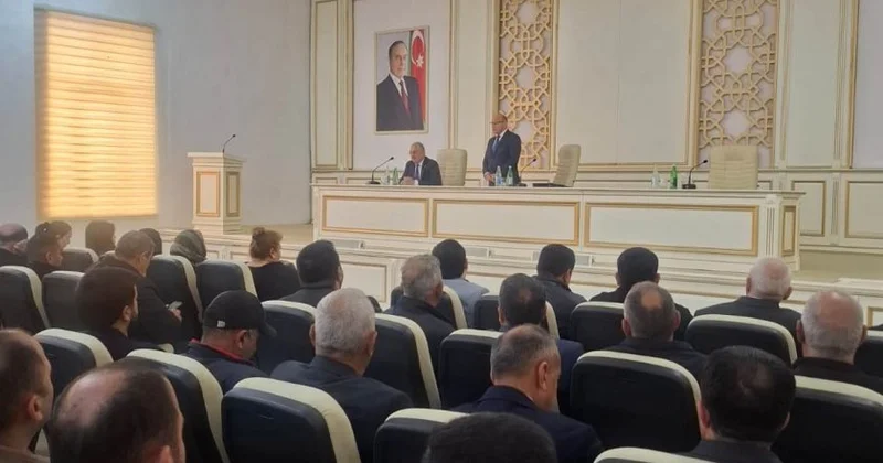 Ağdam rayonunda fəaliyyət göstərən vergi ödəyiciləri ilə görüş keçirilib