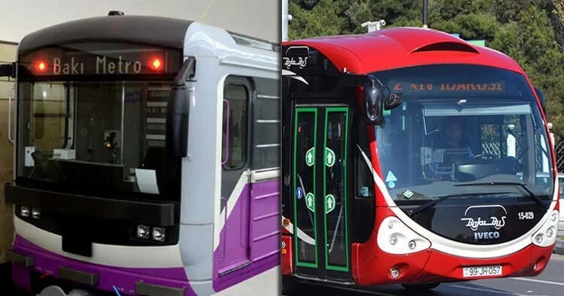 Avtobus və metroda gedişhaqqı dəyişə bilər Sərnişinlərə ŞAD XƏBƏR