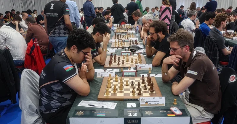 Şahmatçılarımız Avropa Klub Kubokunda 2 medal qazandı