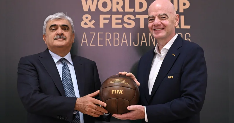 FIFA prezidenti Azərbaycana təşəkkür edib FOTO