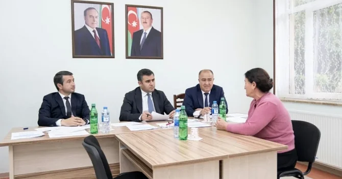 Ceyhun Cəlilov Ordubadda vətəndaş qəbulu keçirib
