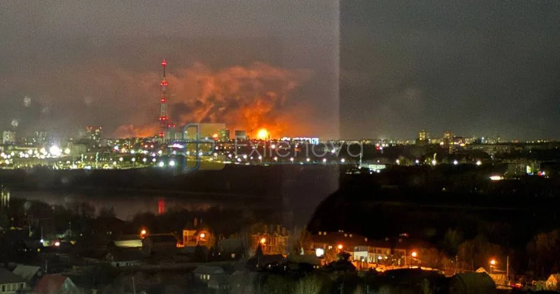 Ukrayna PUA ları kimya zavoduna hücum edib