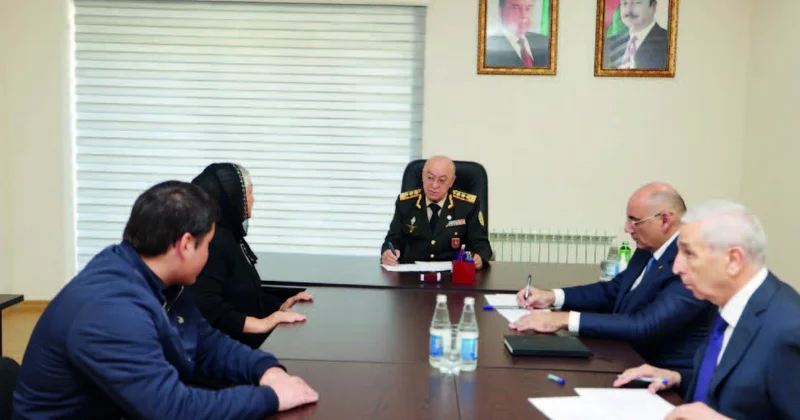 Fövqəladə hallar nazirinin Qaxda vətəndaş qəbulu