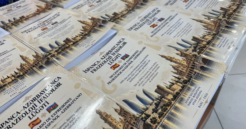 Bakıda “İspanca Azərbaycanca frazeoloji ifadələr lüğəti”nin təqdimatı olub