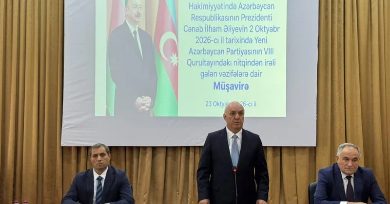 Zəngilan Rayon İcra Hakimiyyətinin təşkilatçılığı ilə Prezident cənab İlham Əliyevin YAP ın VIII Qurultayındakı nitqindən irəli gələn vəzifələrə dair müşavirə keçirilib
