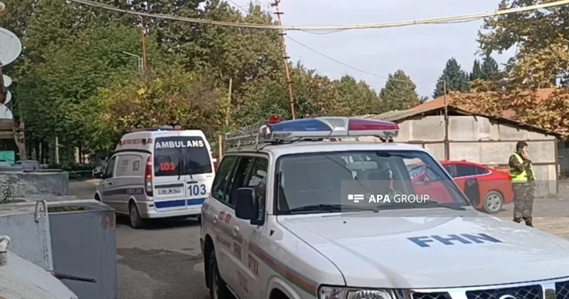 Tovuzda bağlı qapı arxasında qalan 7 aylıq uşaq xilas edilib