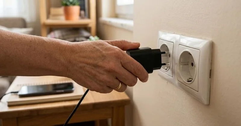 Adapteri elektrik şəbəkəsində saxlamayın Ölümcül ola bilər!
