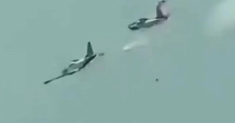 Два учебных самолета столкнулись на Филиппинах ВИДЕО