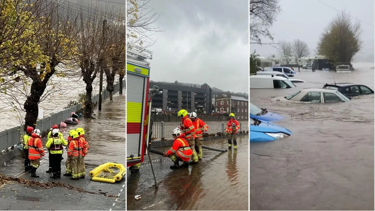 Bert fırtınası Böyük Britaniyanı cənginə alıb: Ölənlər var FOTO