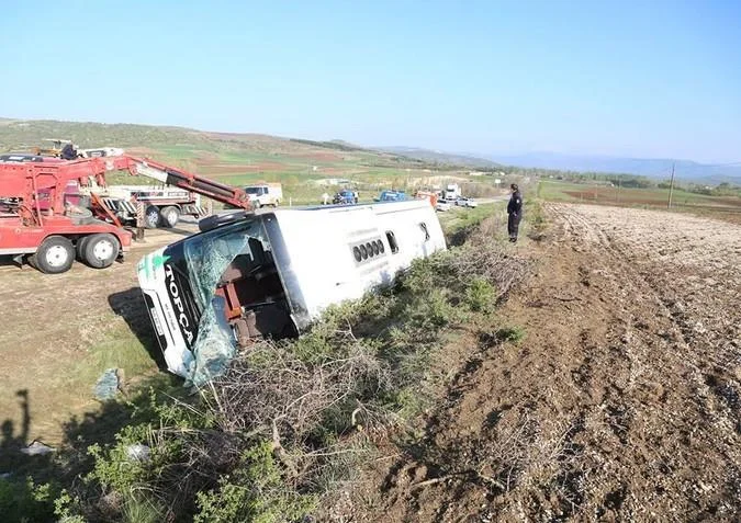 Türkiyədə ağır qəza: 30 yaralı