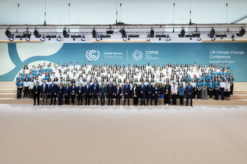 BMT Baş katibi COP29un təşkilatçılığında peşəkarlığı və könüllülərin töhfəsini yüksək qiymətləndirib