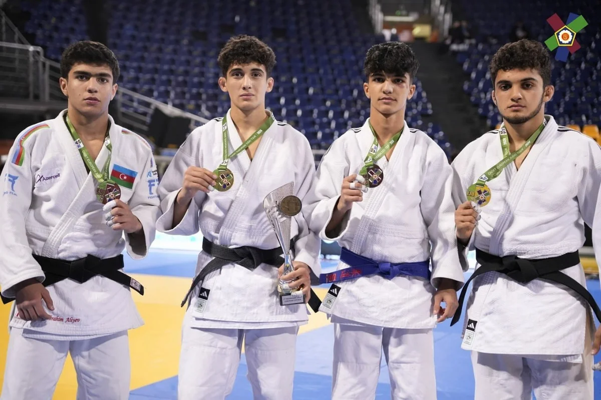 Cüdoçularımız Avropa kubokunun ilk günündə 4 medal qazandı