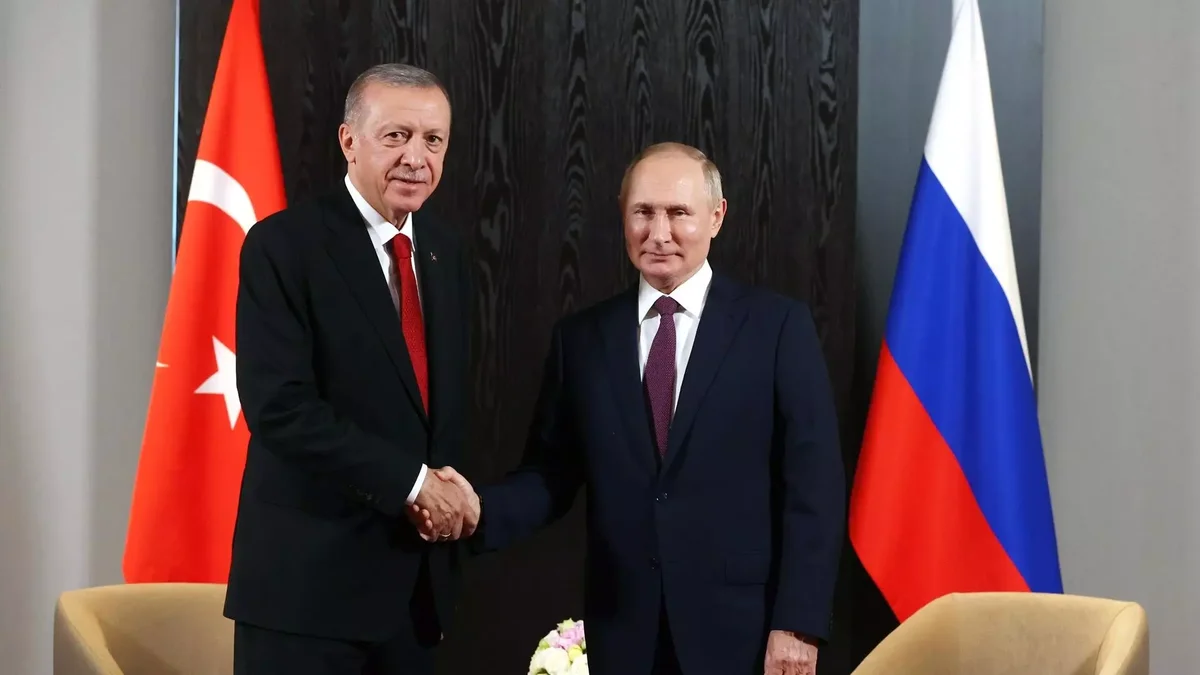 Ərdoğan və Putin arasında telefon danışığı olub