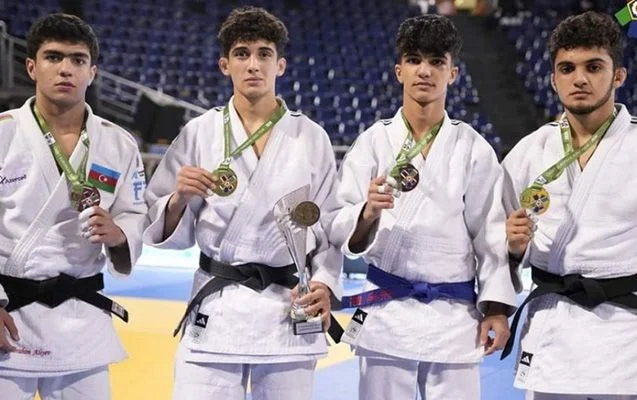 Cüdoçularımız Avropa Kubokunda 4 medal QAZANDI