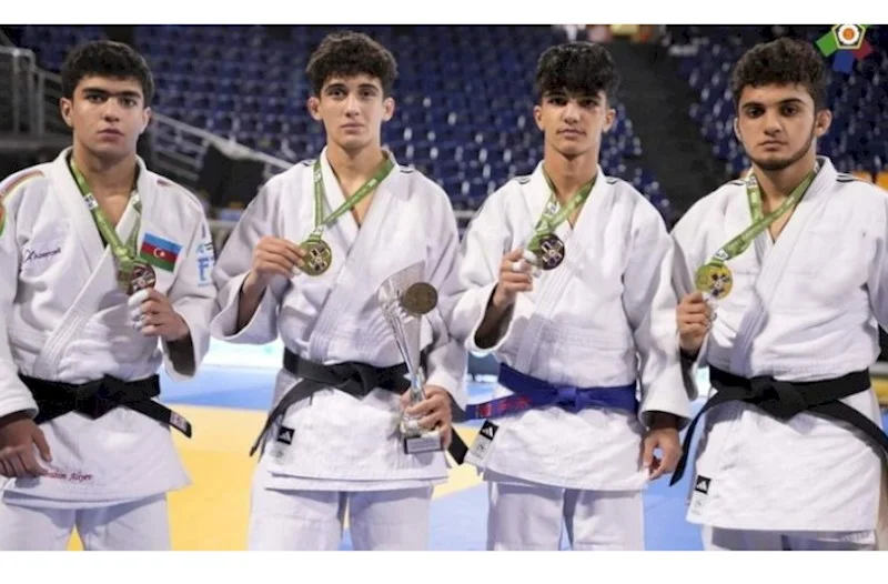 Azərbaycan cüdoçuları Avropa Kubokunda 4 medal qazandı