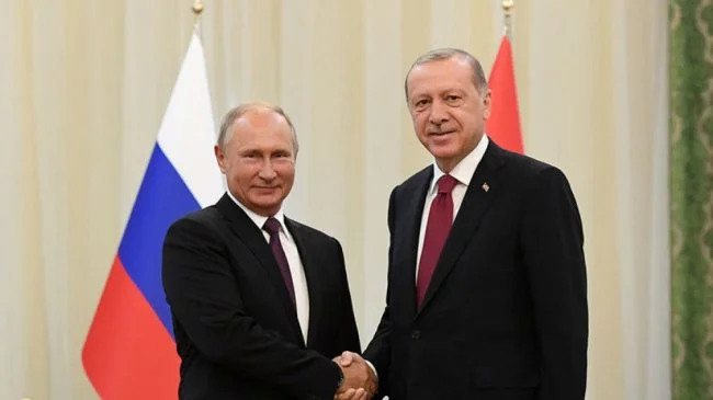 Ərdoğan və Putin telefonla danışdı