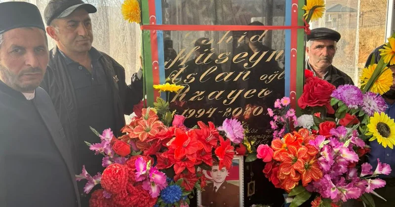 Şəhidin əziz xatirəsi böyük ehtiramla yad edildi