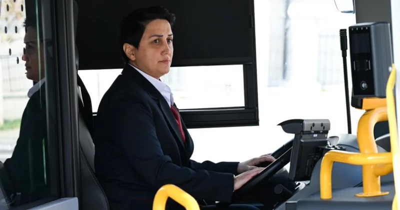 Bakının marşrut avtobuslarında bir neçə qadın sürücü kimi fəaliyyətə başlayıb