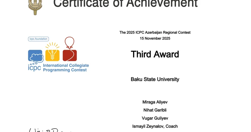 Команда БГУ вышла в полуфинал 50 й Международной межвузовской олимпиады по программированиюICPC