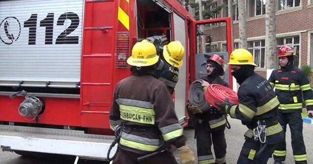 Взрыв в Наримановском районе Баку