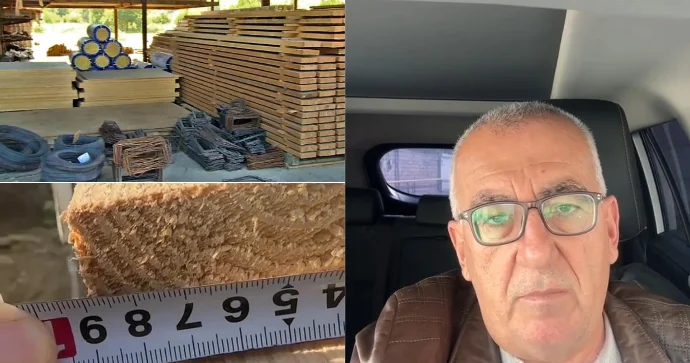 Taxta və dəmir alanda diqqətli olun Ölçülərdə kəsirlər İfşa görüntüləri yayıldı VİDEO