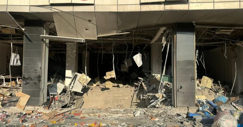 Хозяин здания: Газа в AFEN Plaza не было