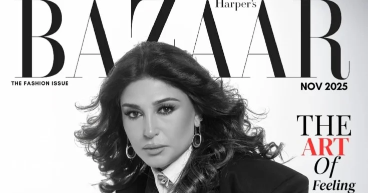 Dilarə Əliyeva məşhur “Harpers Bazaar”da Fotolar