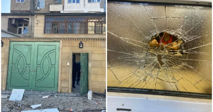 Взрыв в бизнес центре Afen Plaza повредил соседнее здание