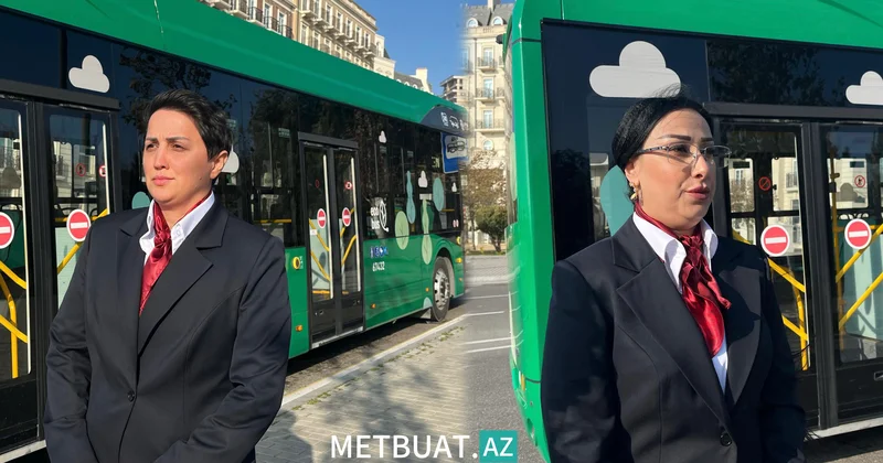 Bakıda qadın avtobus sürücüləri fəaliyyətə başlayır