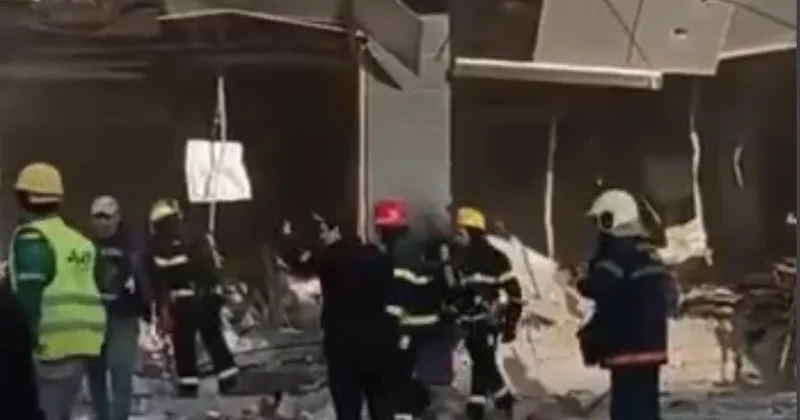 Partlayış olan yerdən ŞOK GÖRÜNTÜLƏR