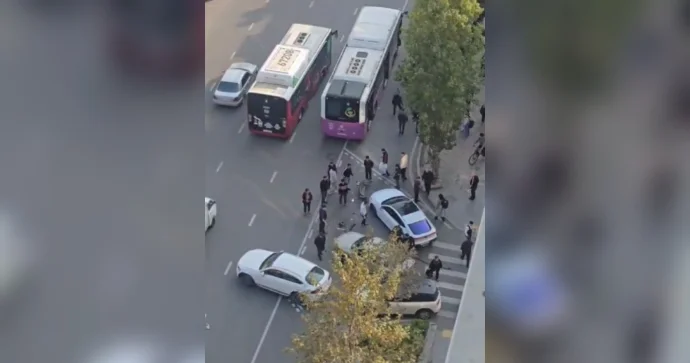 Sürücülərin avtobuslarla toqquşduğu bu yerdə səbəblər bilindi VİDEO